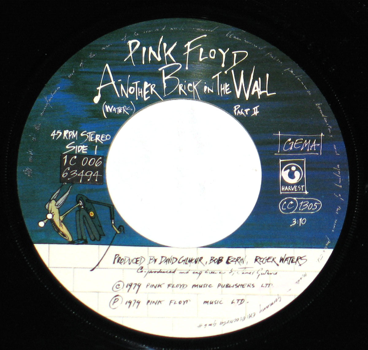 High Resolution Photo #2 PINK FLOYD Wall Part II 
